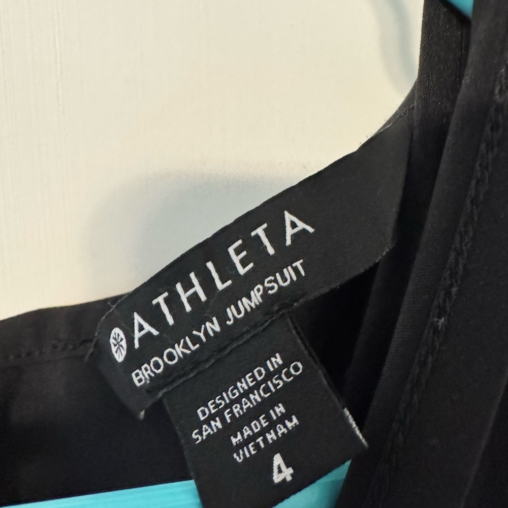 Athleta Brooklyn Black Jumpsuit